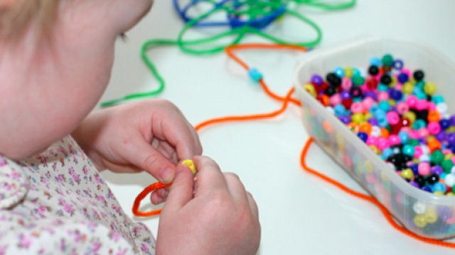 Ангел из бусин и бисера