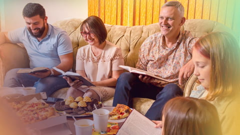 Найти домашнюю группу