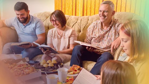 Найти домашнюю группу