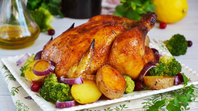 Курица с секретом