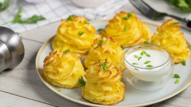 Гарнир «Герцогиня» из картофеля