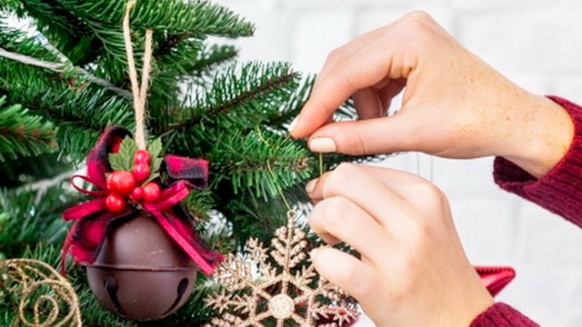 Как украсить ёлку на Рождество