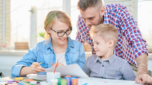 Ёлка из макарон