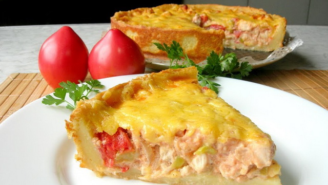 Пирог картофельный 