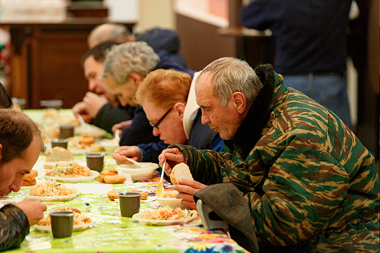 Кормление бездомных в 2019 году