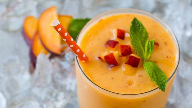 Парфе с персиком и медом