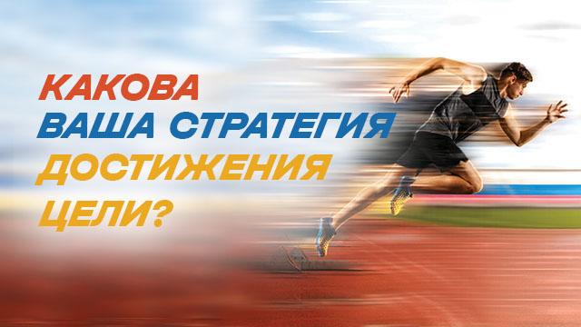 Какова Ваша стратегия достижения цели?