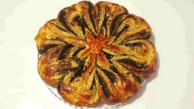 Пирог «Пасхальный цветок»