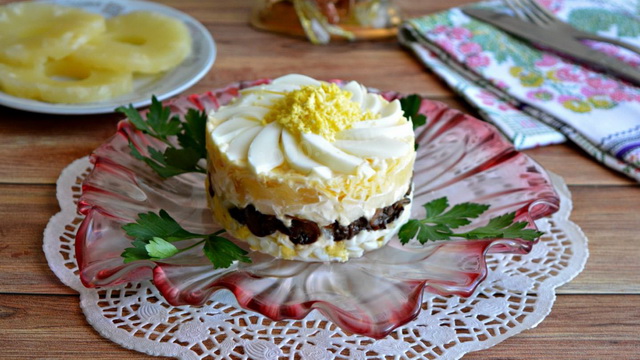 Салат Ромашка