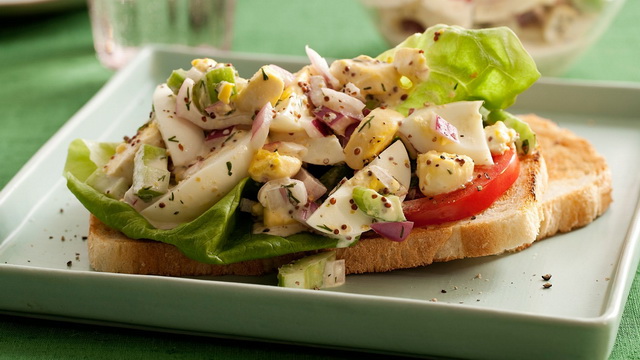 Яичный салат