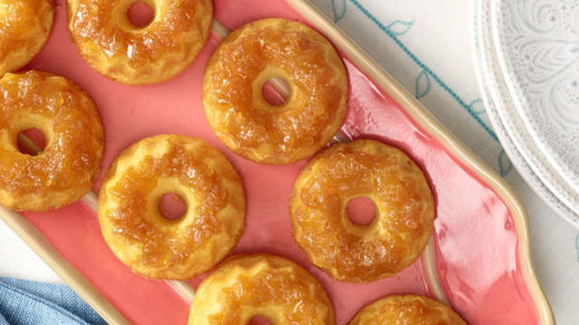 Ананасовые кексы-перевёртыши