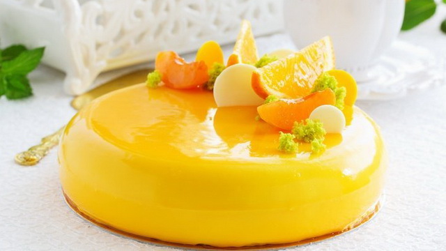 Апельсиновый десерт